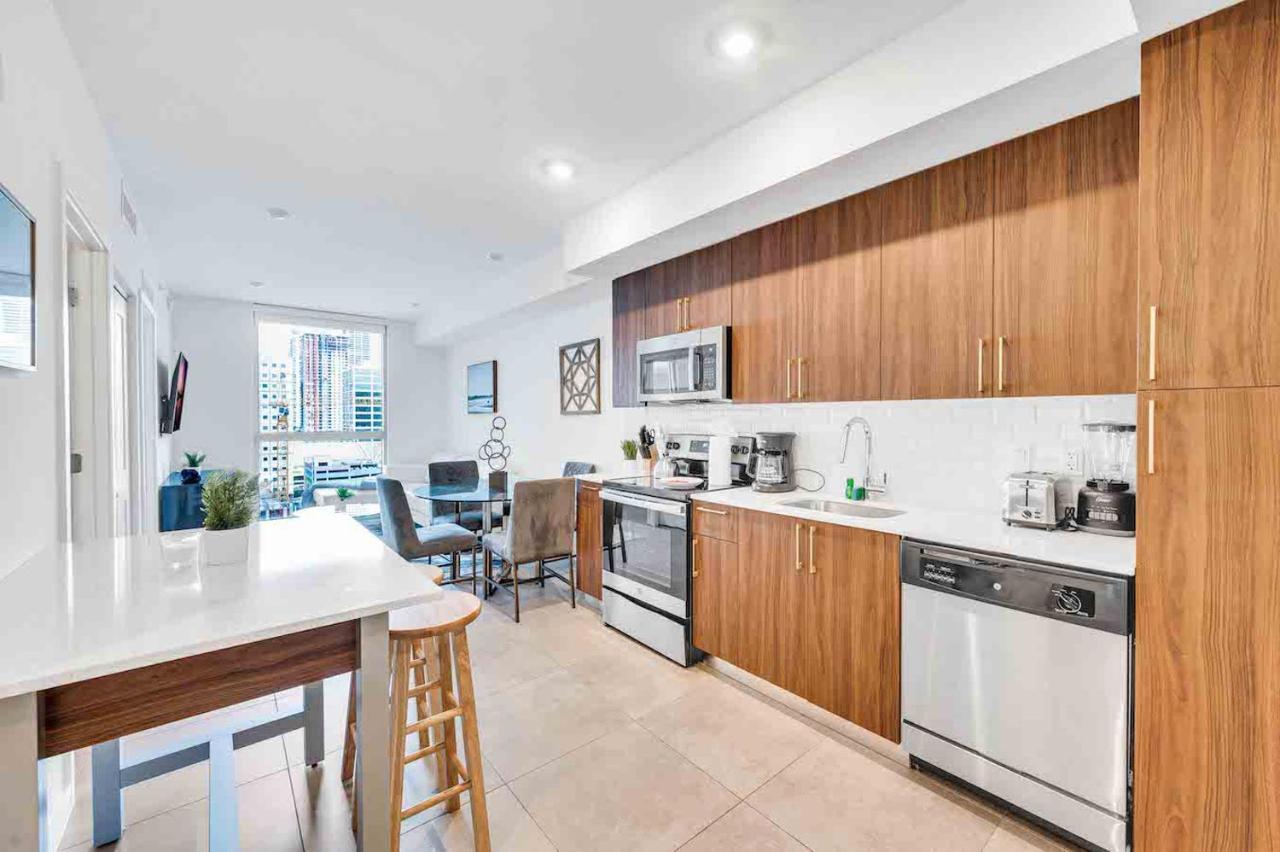 Apartament Stylish Unit In Downtown Miami With Free Parking Zewnętrze zdjęcie